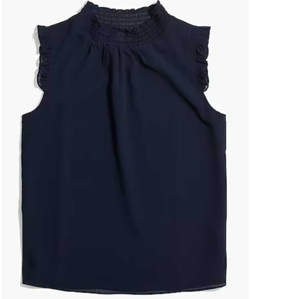 🌿✨‎ J.Crew Factory Smocked Neck Top (NEW WITH TAG) 🌿✨